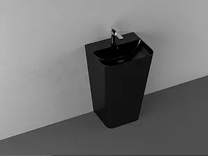 Раковина ISVEA Sott'Aqua 50 черный матовый 10SQ37001SV-2N, 3