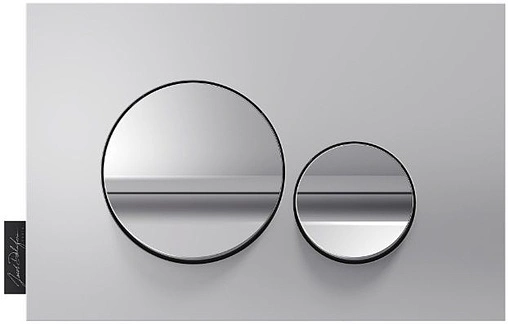 Комплект 5 в 1 Jacob Delafon Odeon Rive Gauche E21745RU-00 с кнопкой E20859-CP-MTC хром глянцевый