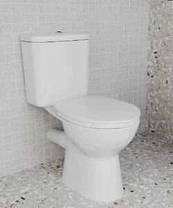 Унитаз-компакт безободковый Norm Himmel белый 9864B099-7207 Унитаз-компакт безободковый Norm Himmel белый 9864B099-7207, 3