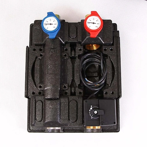 Насосный модуль с 3-х ходовым смесительным клапаном и сервоприводом 1½&quot;н х 1&quot;в WATTS HKM25 10026451 без насоса