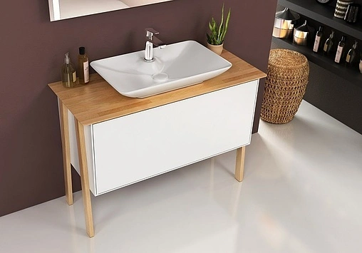 Раковина ISVEA SistemaY Clear 65 белый 10SY50065SV