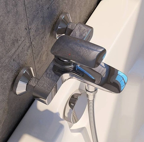 Смеситель для ванны IDDIS Stone хром STOSB00i02WA