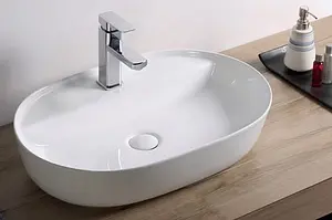 Раковина BelBagno 61.5 белый BB1346 Раковина BelBagno 61.5 белый BB1346, 3