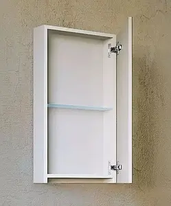 Шкаф-зеркало Raval Kub 40 белый Kub.03.40/W, 3