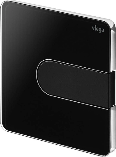 Клавиша смыва для писсуара Viega Prevista Visign for Style 23 8613.2 774592 кнопка/матовый черный, панель/черный глянцевый
