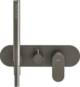 Смеситель для душа скрытого монтажа Ravak Eleganta графит X070333, 1