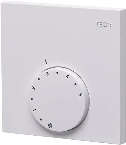 Проводной комнатный терморегулятор 24В TECEfloor RT-A 24_HK белый 77410033