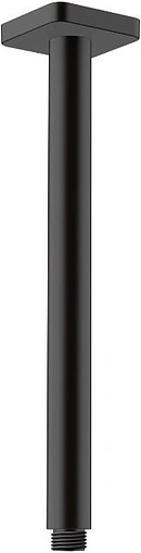 Держатель верхнего душа на потолок Hansgrohe Vernis Shape 300 чёрный матовый 26407670