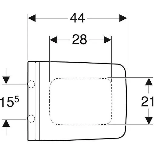 Крышка-сиденье для унитаза с микролифтом Geberit Xeno² белый 500.833.01.1 Крышка-сиденье для унитаза с микролифтом Geberit Xeno² белый 500.833.01.1