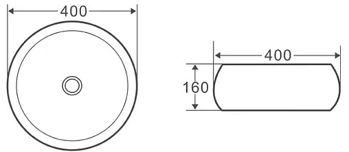 Раковина BelBagno 40 белый BB1065 Раковина BelBagno 40 белый BB1065