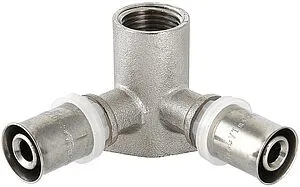 Водорозетка пресс проходная 20мм x ½"в x 20мм Valtec VTm.234.N.200420 Водорозетка пресс проходная 20мм x ½"в x 20мм Valtec VTm.234.N.200420, 1