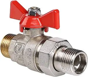 Кран шаровый с американкой ¾"н x ¾"н Valtec Base VT.226.N.05 Кран шаровый с американкой ¾"н x ¾"н Valtec Base VT.226.N.05, 1