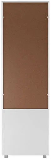 Шкаф-пенал напольный Домино Optima 60 белый DO1908P