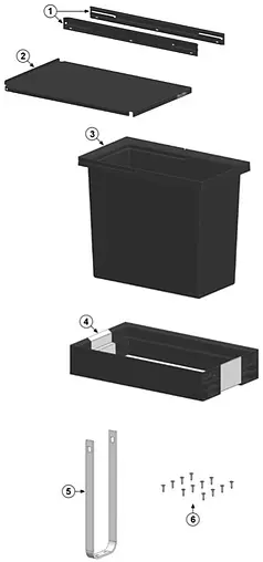 Мусорная система Blanco Flexon II 30/1 521542