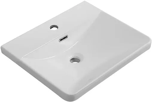 Раковина BelBagno 50 белый BB-8076-3-50