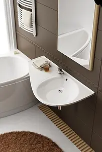 Раковина Ravak Avocado Comfort 95 R белый XJ9L1100000 Раковина Ravak Avocado Comfort 95 R белый XJ9L1100000, 4