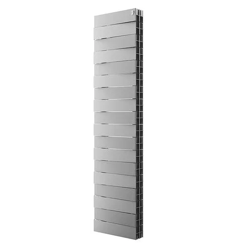 Радиатор биметаллический 18 секций Royal Thermo PianoForte Tower 300 Silver Satin RTPFTSS30018