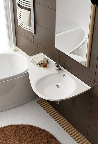 Раковина Ravak Avocado Comfort 95 R белый XJ9L1100000