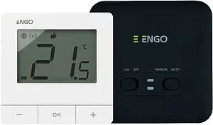 Беспроводной комнатный терморегулятор Wi-Fi ENGO белый E20i-W, 5