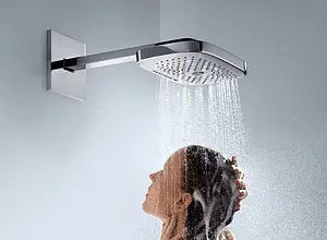 Лейка верхнего душа с настенным креплением Hansgrohe Raindance Select E 300 3jet хром 26468000 Лейка верхнего душа с настенным креплением Hansgrohe Raindance Select E 300 3jet хром 26468000, 3