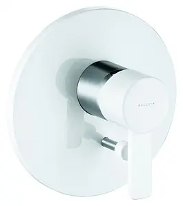 Смеситель для ванны скрытого монтажа Kludi Zenta белый/хром 386509175 Смеситель для ванны скрытого монтажа Kludi Zenta белый/хром 386509175, 1