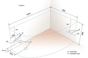 Ванна акриловая Triton Скарлет 167x96 L Н0000000215, 3