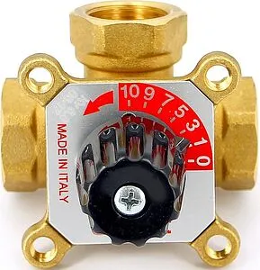 Трехходовой смесительный клапан ¾&quot; Kvs 6.0 Uni-Fitt 360G0630, 1