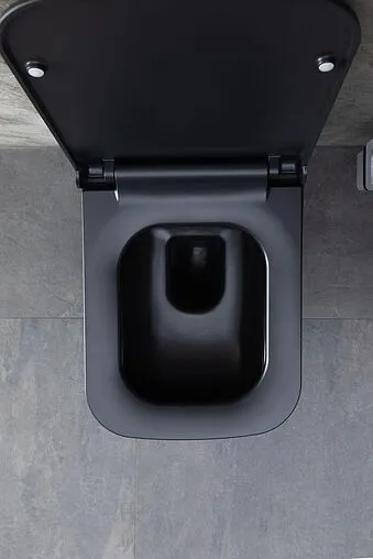 Унитаз подвесной безободковый Allen Brau Infinity черный матовый 4.21011.31