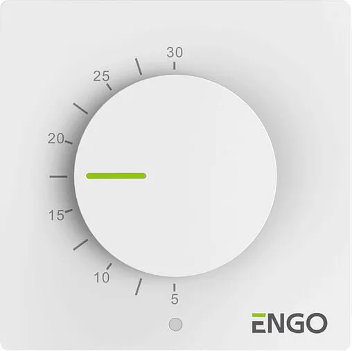 Терморегулятор комнатный проводной ENGO SIMPLE ESIMPLE230W ESIMPLE-230W