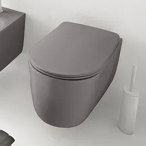 Унитаз подвесной безободковый Kerasan Nolita Tornado Ferro matt 531589 Унитаз подвесной безободковый Kerasan Nolita Tornado Ferro matt 531589, 3