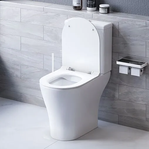 Унитаз-компакт безободковый Damixa Sirius белый DX86C8600SC Унитаз-компакт безободковый Damixa Sirius белый DX86C8600SC