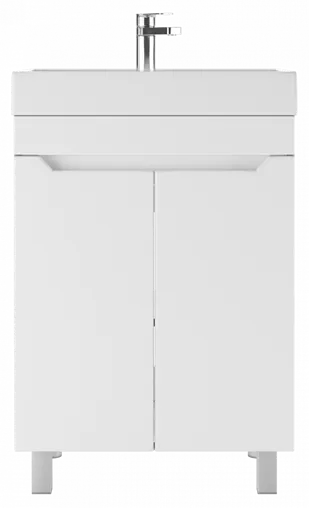 Тумба под умывальник напольная Айсберг Мечта 60 белый DM2309T