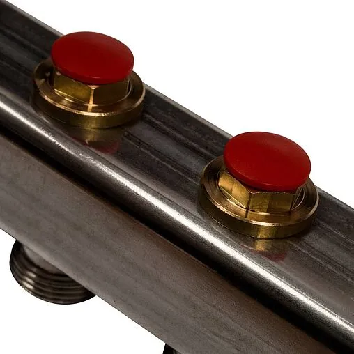 Группа коллекторная без расходомеров 8 отводов 1&quot;в/в x ¾&quot;ек Stout SMS-0932-000008