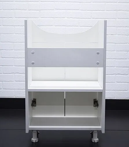 Тумба-умывальник напольная Айсберг Стандарт 55 белый DA2402T+4607152360509