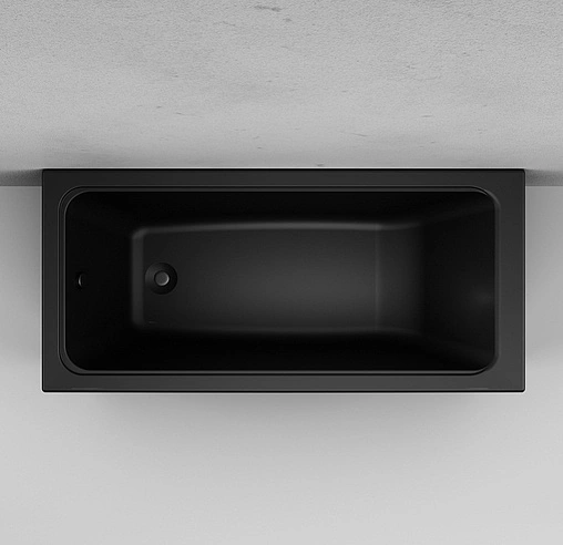 Ванна акриловая Am.Pm Gem 150x70 черный матовый W90A-150-070B-A