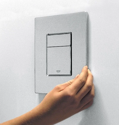 Клавиша смыва для унитаза Grohe Skate Cosmopolitan 38732P00 хром матовый Клавиша смыва для унитаза Grohe Skate Cosmopolitan 38732P00 хром матовый