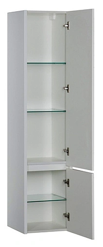 Шкаф-пенал подвесной Aquanet Лайн 40 R белый глянец 00164958