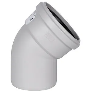 Отвод внутренний бесшумный D=110мм Угол 45° Stout SKB-0010-011045, 4