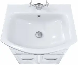 Тумба-умывальник напольная Milardo Victoria 65 белый VIC65W1M95+0026500M28 Тумба-умывальник напольная Milardo Victoria 65 белый VIC65W1M95+0026500M28, 4