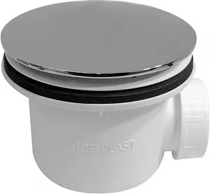 Сифон для душевого поддона AlcaPlast хром A49CR, 2