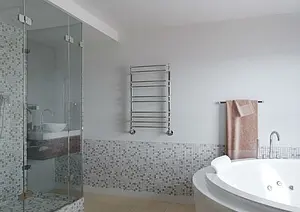 Полотенцесушитель водяной лесенка Lemark Luna П10 500x800 полированная сталь LM41810 Полотенцесушитель водяной лесенка Lemark Luna П10 500x800 полированная сталь LM41810, 5