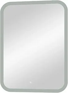 Зеркало с подсветкой Continent Glamour Led 60 белый ЗЛП140 Зеркало с подсветкой Continent Glamour Led 60 белый ЗЛП140, 2