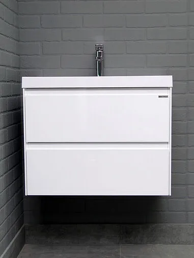 Тумба-умывальник подвесной Домино Verona 70 белый DV2502T+4670142930037