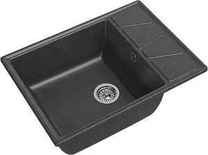Мойка кухонная GranFest Vertex V-680L антрацит Мойка кухонная GranFest Vertex V-680L антрацит, 1