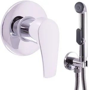 Гигиенический душ со смесителем Rav Slezak Kongo хром K042 Гигиенический душ со смесителем Rav Slezak Kongo хром K042, 1