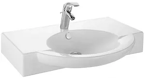 Раковина Jacob Delafon Presquile 80 белый E1343-00, 1