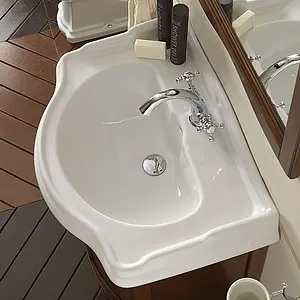 Раковина Kerasan Retro 73 белый 104701*1 Раковина Kerasan Retro 73 белый 104701*1, 5