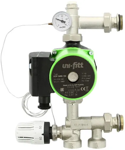 Узел насосно-смесительный с насосом ECP 25/60 130 Uni-fitt Solomix Mini 474E1100