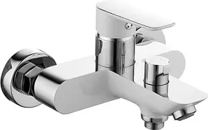 Смеситель для ванны IDDIS Cloud белый/хром CLOSB02i02WA Смеситель для ванны IDDIS Cloud белый/хром CLOSB02i02WA, 1