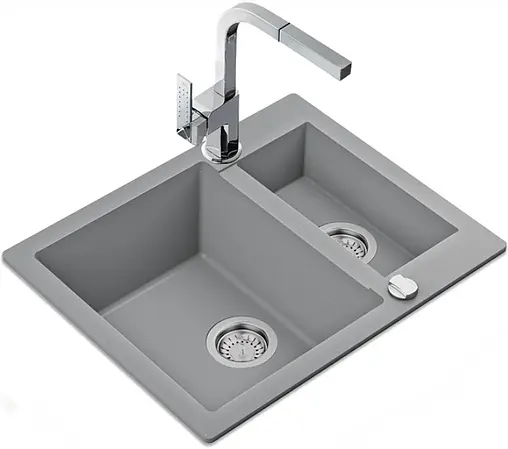 Мойка кухонная Teka Clivo 60 S-TQ графит металлик 40148031